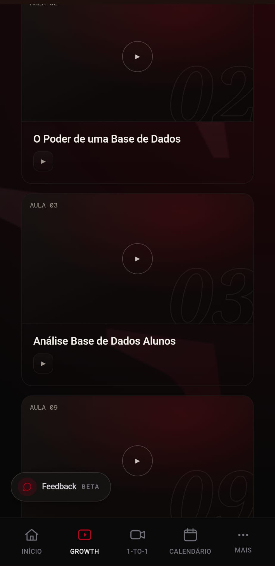 Portal SeagUp no telemóvel